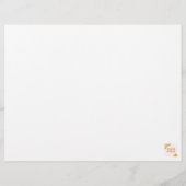 Love You Two Pizzas Favoriete Chip Bag Wrapper Flyer (Achterkant)