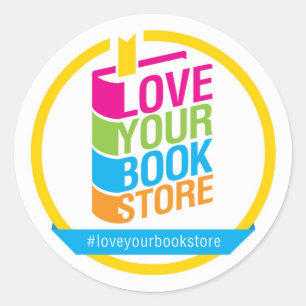Love Your Bookstore Stickers - Feuille de 20
