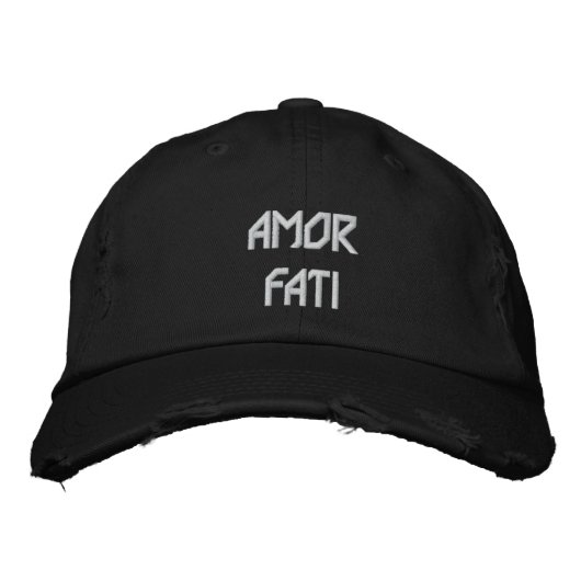 Love Your Fate Latin Casquette (Devant)