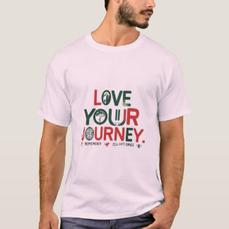 Love Your Journey" t-shirt design