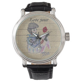 🕰️ "Love Your Self" Gepersonaliseerde horloge - W