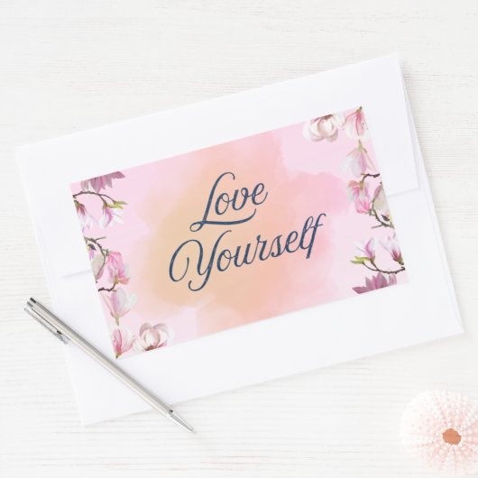 Love Yourself Aesthetic Sticker (Enveloppe)