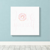 Love Yourself  Canvas Afdruk (Insitu (Houten vloer))