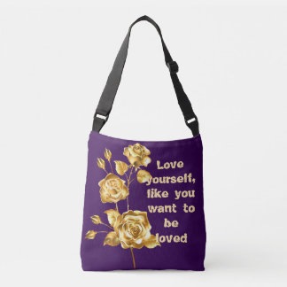 love yourself crossbody tas