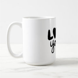 Love Yourself Inspirational Quote Coffee Mug Koffiemok