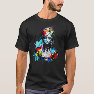 Love Yourself - Inspirational T-Shirt with Girl's
