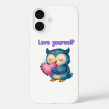 Love Yourself - Inspirerend iPhone 16 Hoesje