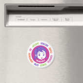 Love Yourself Magnet 2,5" rond (In Situ (Lave-vaisselle))