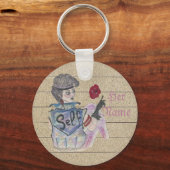 "Love Yourself"  Sleutelhanger Dubbelzijdig (Achterkant)