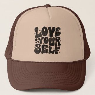 Love Yourself Trucker Hat Pet