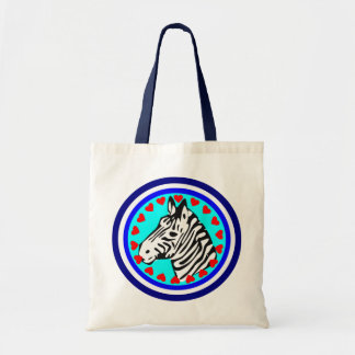 ☞♥Love Zebra Chic en Fabulous Budget Tote Bag♥☜ Bag