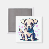 Loveable Lab Magneet (Voorkant / Achterkant)