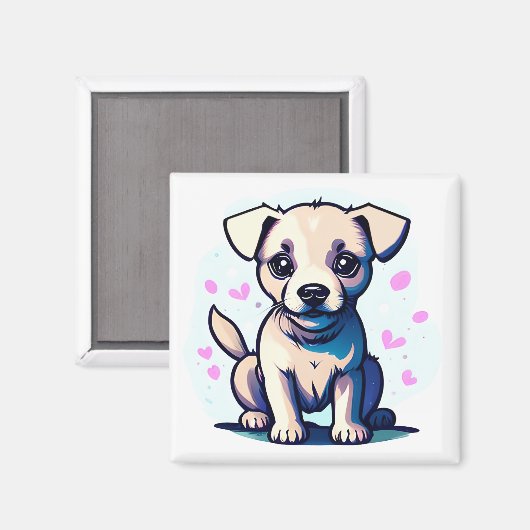 Loveable Lab Magneet (Voorkant / Achterkant)