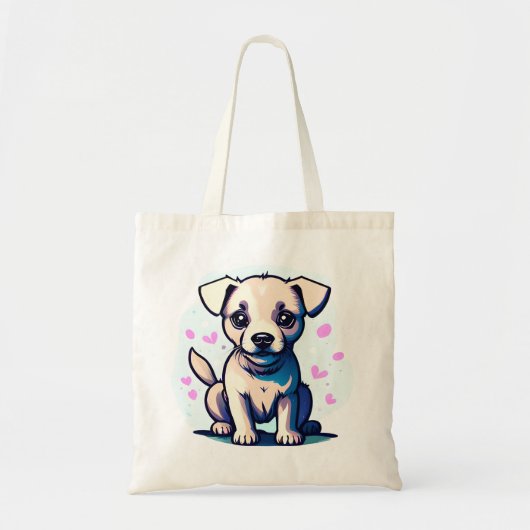 Loveable Lab Tote Bag (Voorkant)