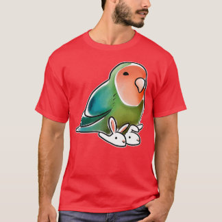 Lovebird Bunny Slippers T-shirt