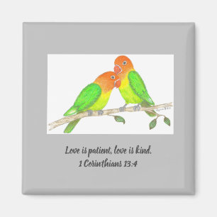 Lovebird Magnet Magneet