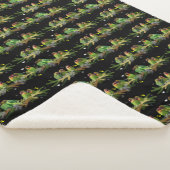 Lovebird Rainklap Sherpa Blanket Deken (3/4)