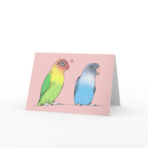Lovebirds Blank