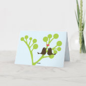 Lovebirds (Bleu Poudre) Merci (Dos)