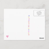 Lovebirds-Briefkaart Briefkaart (Achterkant)