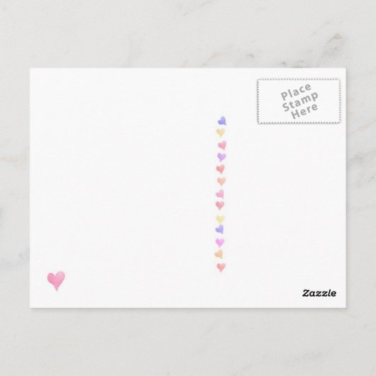 Lovebirds-Briefkaart Briefkaart (Achterkant)