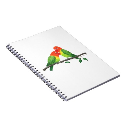 Lovebirds Carnet spiral (Côté Droit)