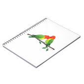 Lovebirds Carnet spiral (Côté gauche)