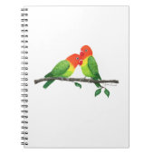 Lovebirds Carnet spiral (Devant)