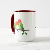 Lovebirds Combo Mok (Voorkant links)