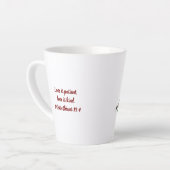 Lovebirds Inspiration Latte Mug (Angle gauche)