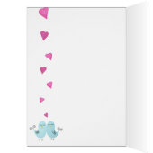 Lovebirds - Jolie aquarelle numérique (Intérieur (Gauche))