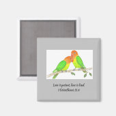 Lovebirds Magnet (Recto/Verso)