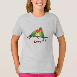 Lovebirds Meisjes T-shirt
