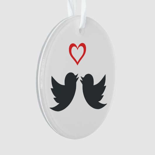 LOVEBIRDS ORNAMENT (voorkant)
