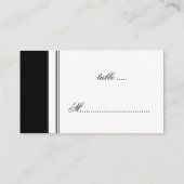 Lovebirds Réception Siège Cartes (Dos)