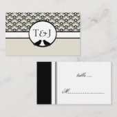 Lovebirds Réception Siège Cartes (Devant / Derrière)