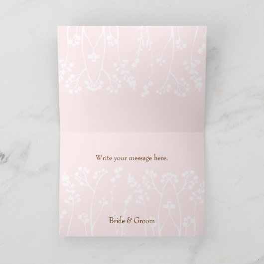 Lovebirds (Rose Pâle) Merci (Intérieur)