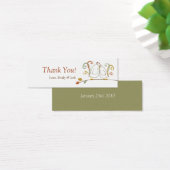 Lovebirds sur Branches Tags cadeaux (Bureau)