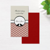 Lovebirds Wedding Favor Cadeau Tags (Bureau)