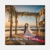 #LoveBloom:OurWeddingDayMagnet Magneet (Voorkant)