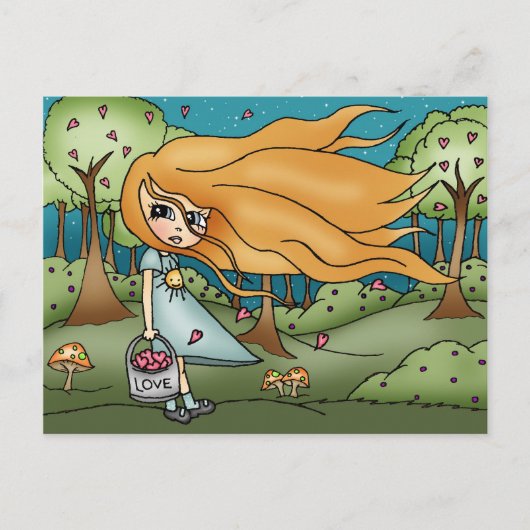 LoveBucket - Carte postale (Devant)