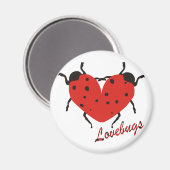 Lovebugs Magneet (Voorkant / Achterkant)