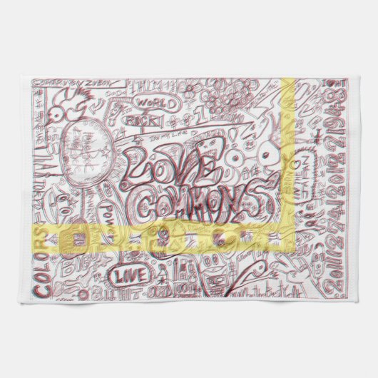 LOVECOMMONS タオル THEEDOEK (Horizontaal)