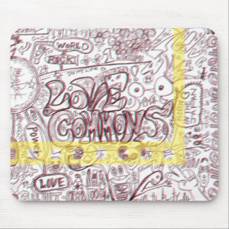LOVECOMMONS　マウスパッド MUISMAT
