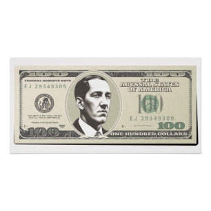 Lovecraft Dollar Perfect Poster