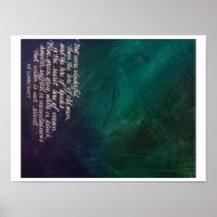 Lovecraft Lore of Ocean Painting Calligraphy