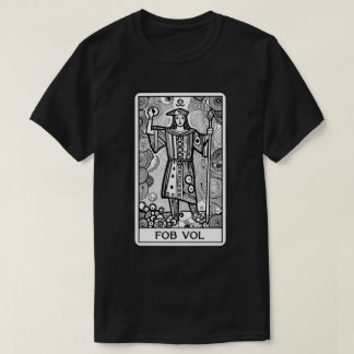 LOVECRAFT STIJL THE FOOL TAROT KAART TEE T-SHIRT