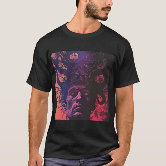 Lovecraftian Dark Fantasy T-shirt (Voorkant)