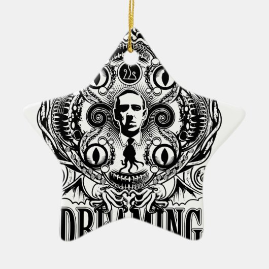 Lovecraftian Dreams Keramisch Ornament (Voorkant)