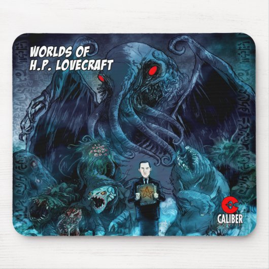 Lovecraft's Worlds mouse pad Muismat (Voorkant)